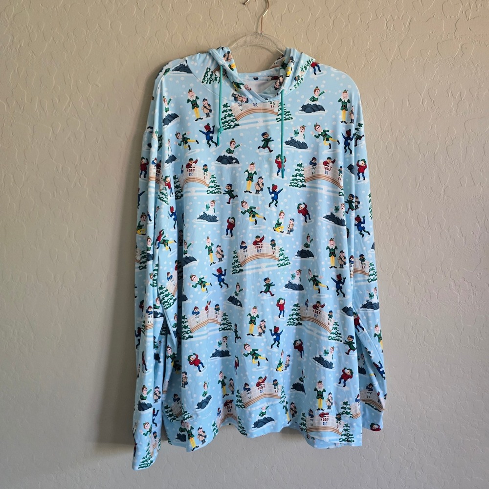 RSVLTS Buddy the Elf "We Can Take 'Em" Hoodie Size 4XL Snowball Fight